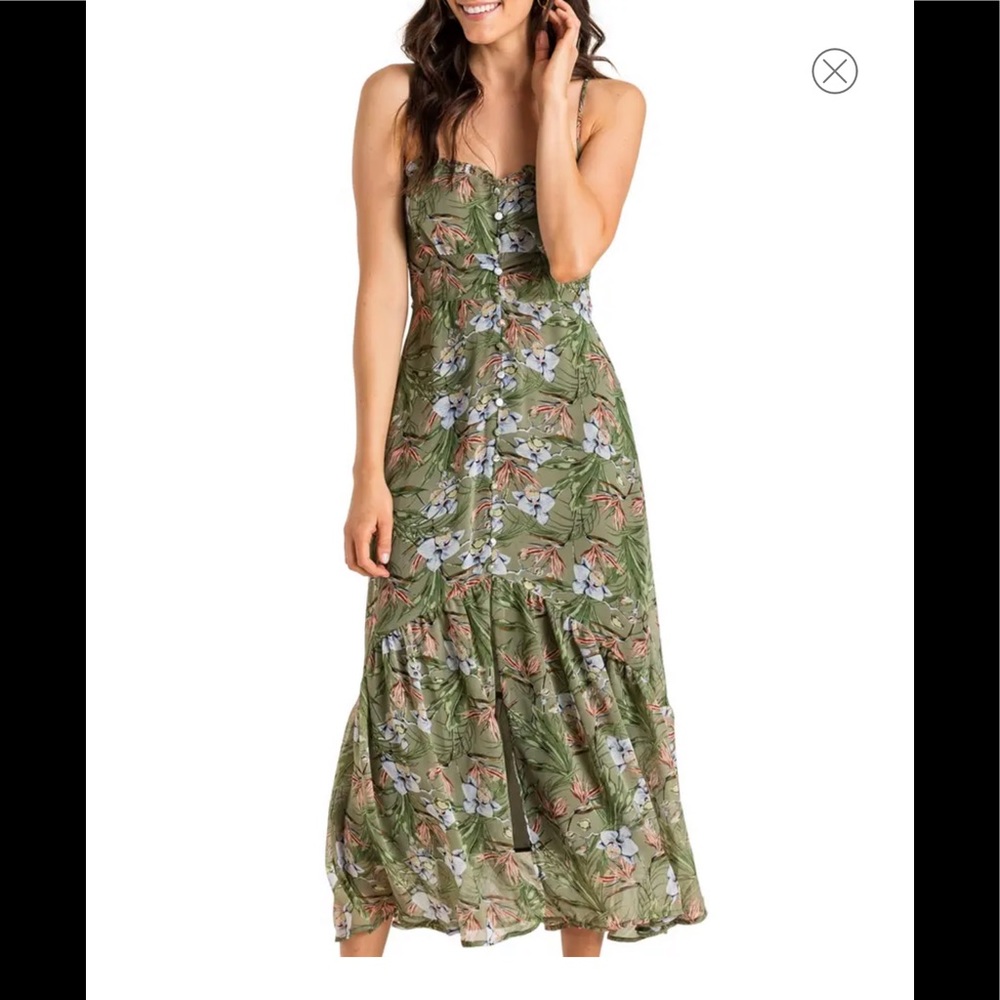 Floral maxi dress